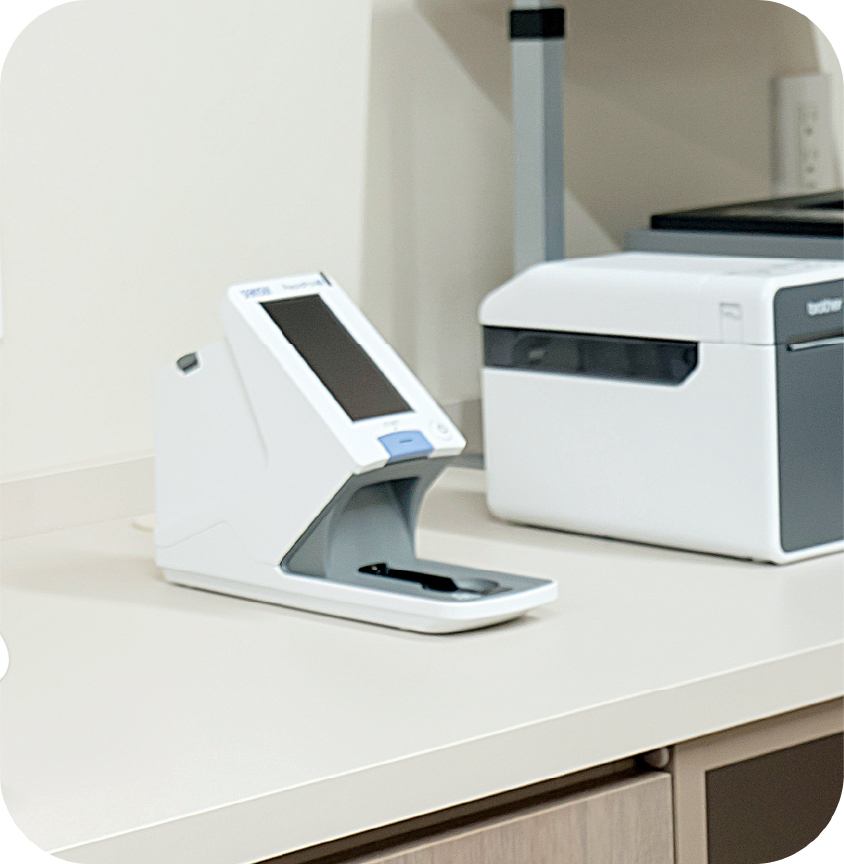 最新検査機器の導入