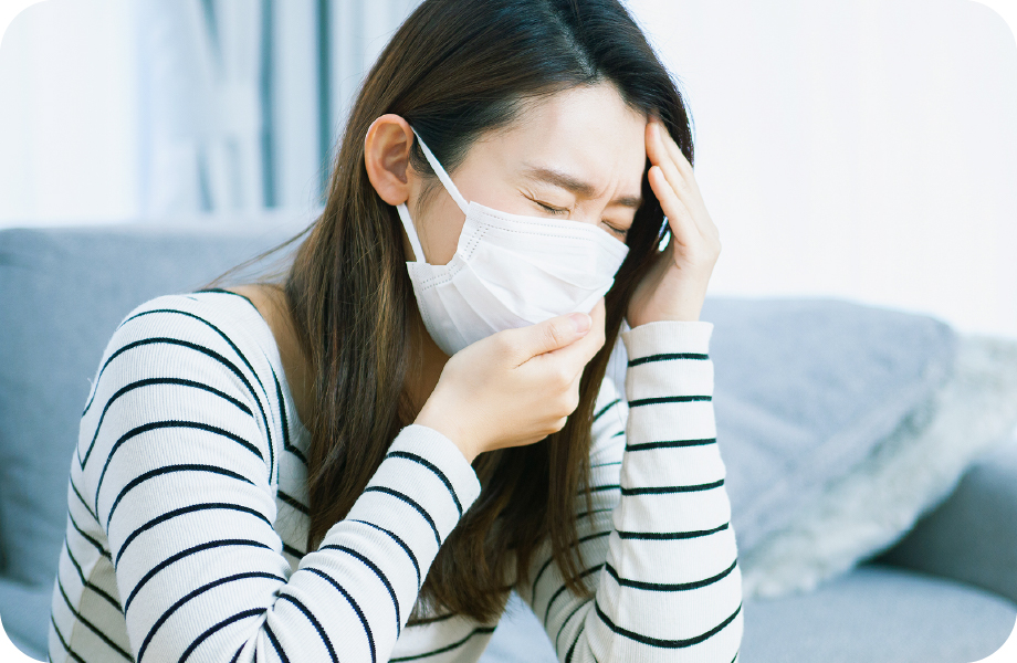 頭痛、発熱、のどの痛み、せきや鼻水、腹痛、体のだるさ、アレルギーなど様々な症状を相談できる窓口です。